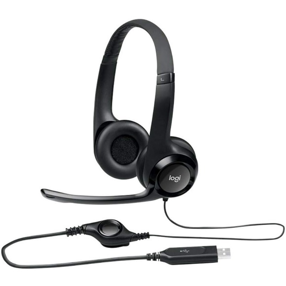 Logitech ClearChat Comfort USB Headset H390 with Mic - Picture 6 of 10